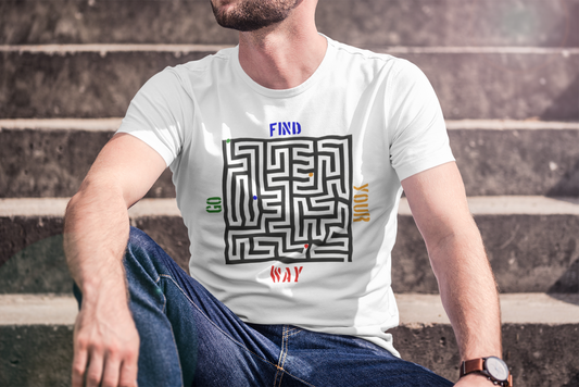 maze go find your way shirt